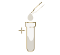 Illustrated icon of a test tube