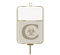 Illustrated icon of a chemotherapy IV bag